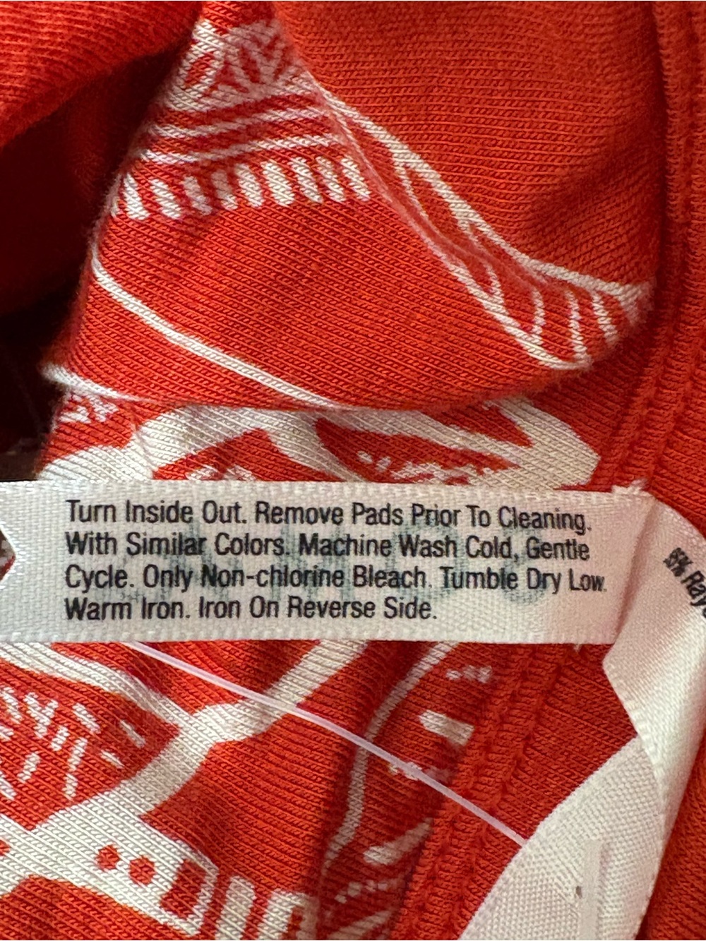 NWT Soma Red Paradiso Built In Bra Dress | Size L - Picture 10 of 12